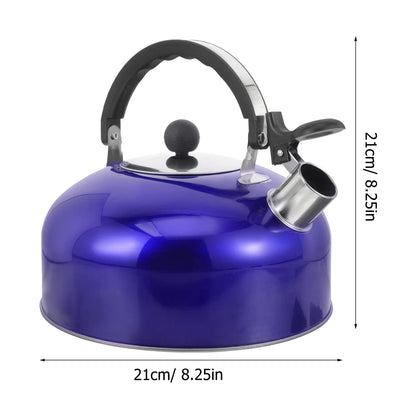 Red Whistling Tea Kettle