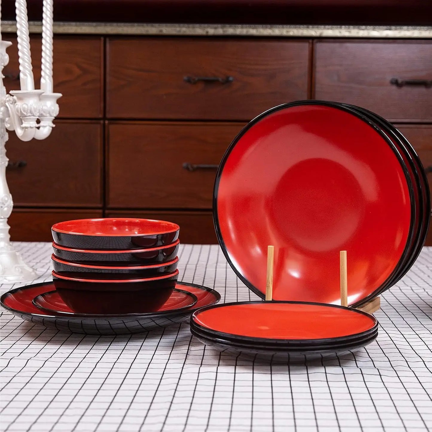 Dinnerware Set for Indoors/Outdoor Use , 5 colors