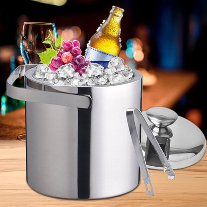 Double-Wall Insulated Ice Bucket