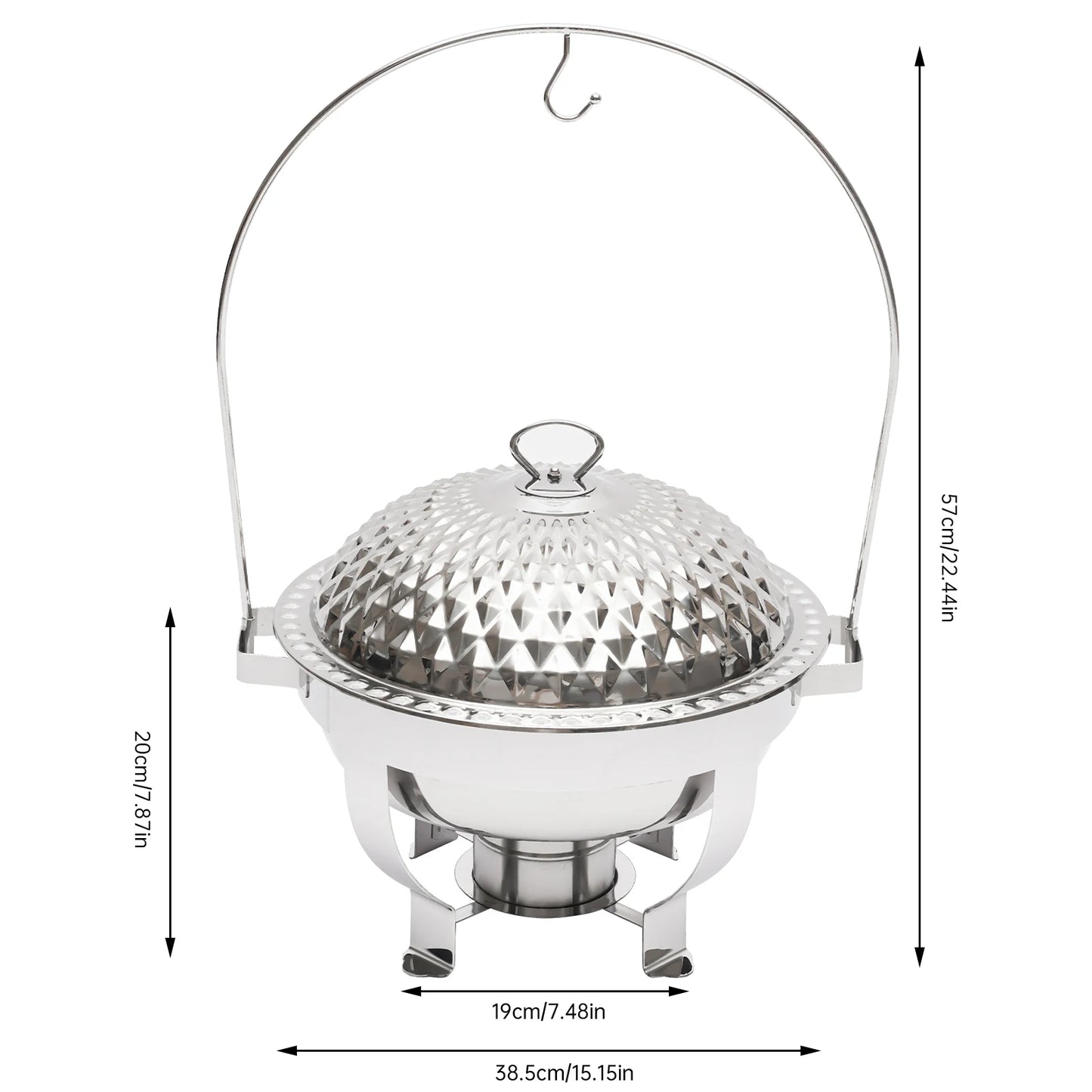 Round Chafing Dish , 2 colors