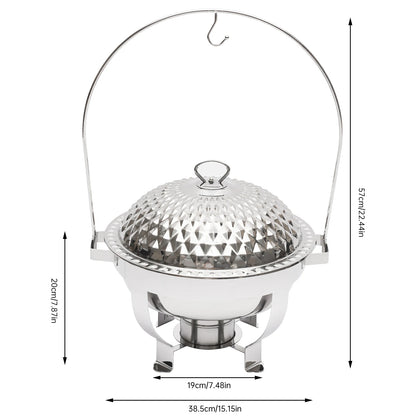 Round Chafing Dish , 2 colors