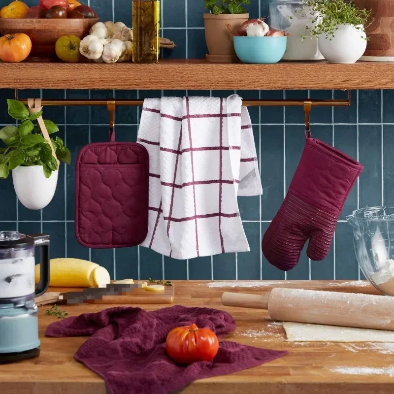 Towels, Oven Mitt, Pot Holder Heat Resistant