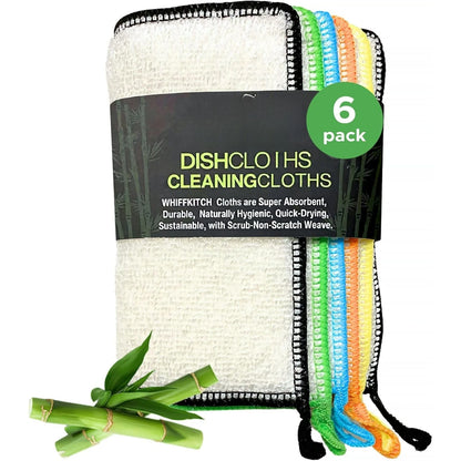 Kitchen Dish cloths and dish towels, 6 packs