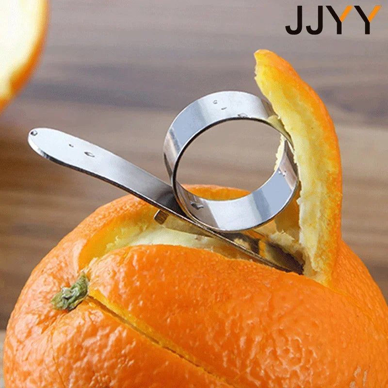 Easy Open Orange Peeler Stainless Steel