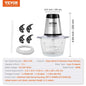 Electric Food Processor, 4 styles