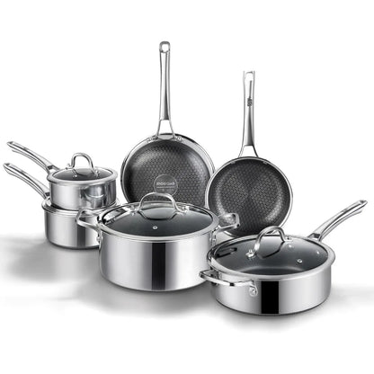 10 Pcs Cookware Set