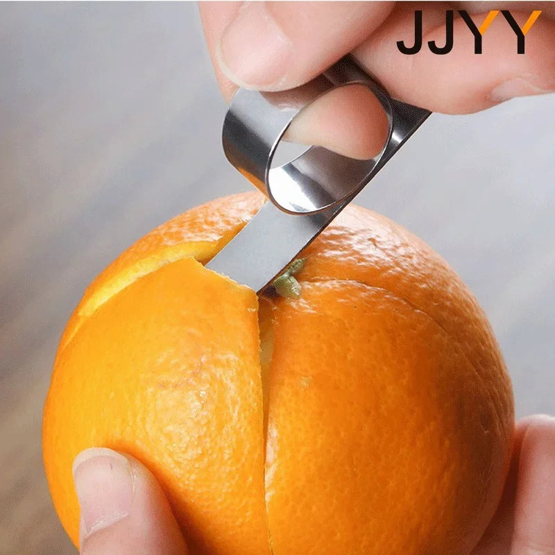 Easy Open Orange Peeler Stainless Steel