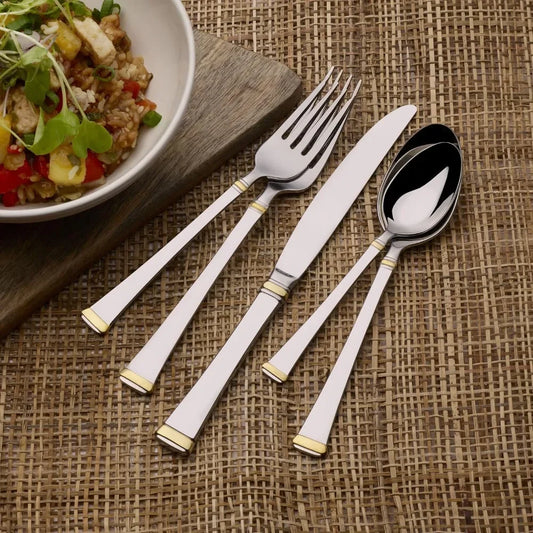 65-Piece Flatware Set with Serving Pieces