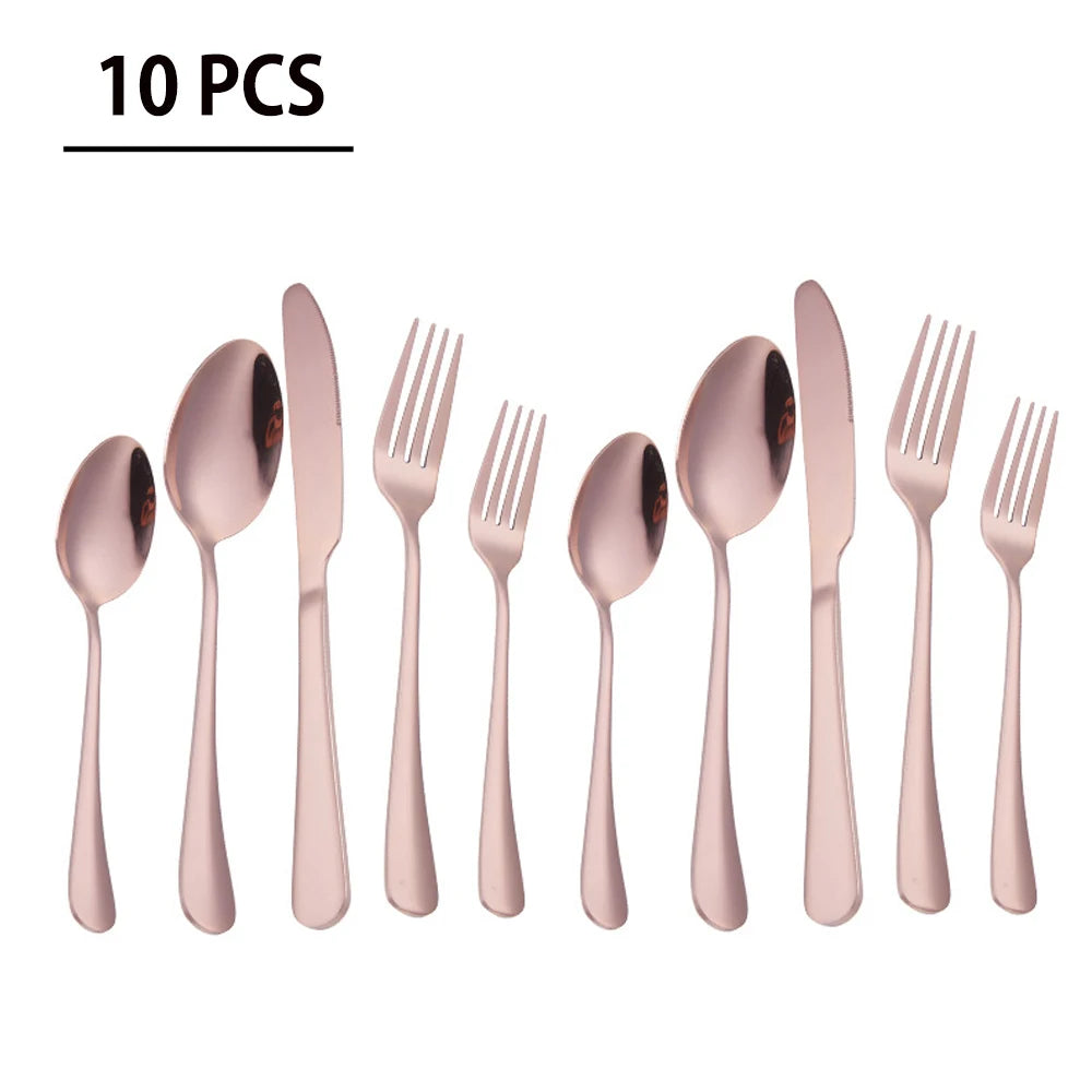 5/10/20 pcs Flatware Set, 4 colors