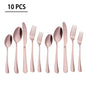 5/10/20 pcs Flatware Set, 4 colors