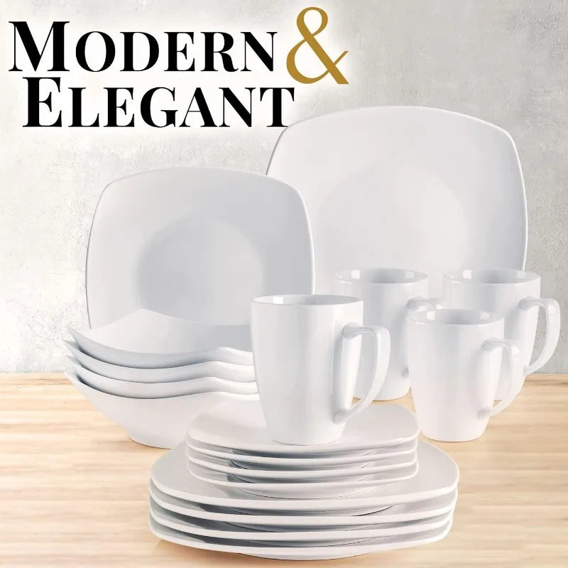 16-Piece Dinnerware Set for 4