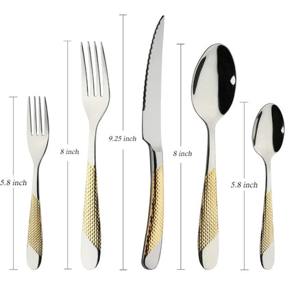 Silverware Set 20-Piece, Service for 4