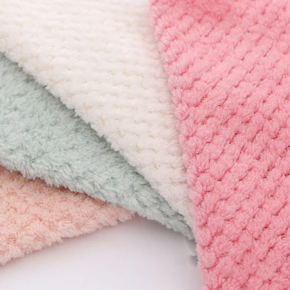 5pcs Small Microfiber hand towel,  4 colors