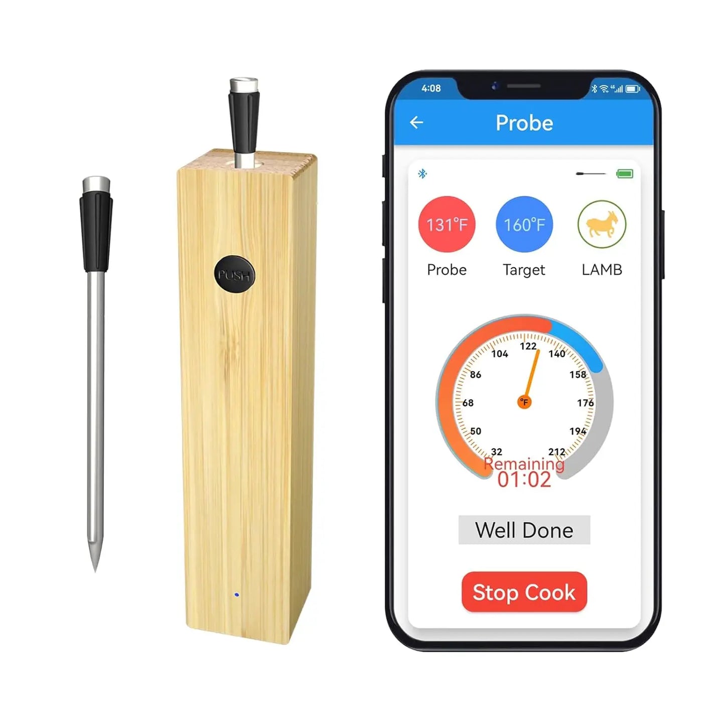 Wireless Meat Food Thermometer