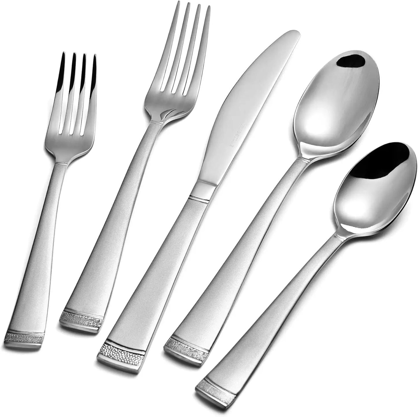 Silverware Set 20 Piece, Set for 4