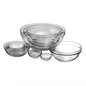 Glass Mixing Bowls 10 Piece Set