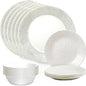 18 Piece Glass Dinnerware Sets, 4 patterns