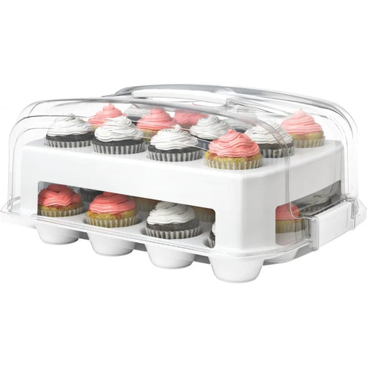 Cupcake Carrier, Holds 24 Cupcakes