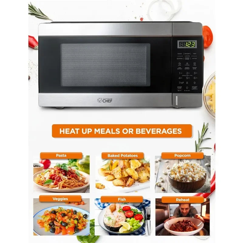 1.1 Cu Ft Microwave, 10 Power Levels, 3 colors