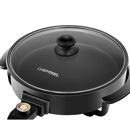 Electric Skillet 12 Inch Frying Pan