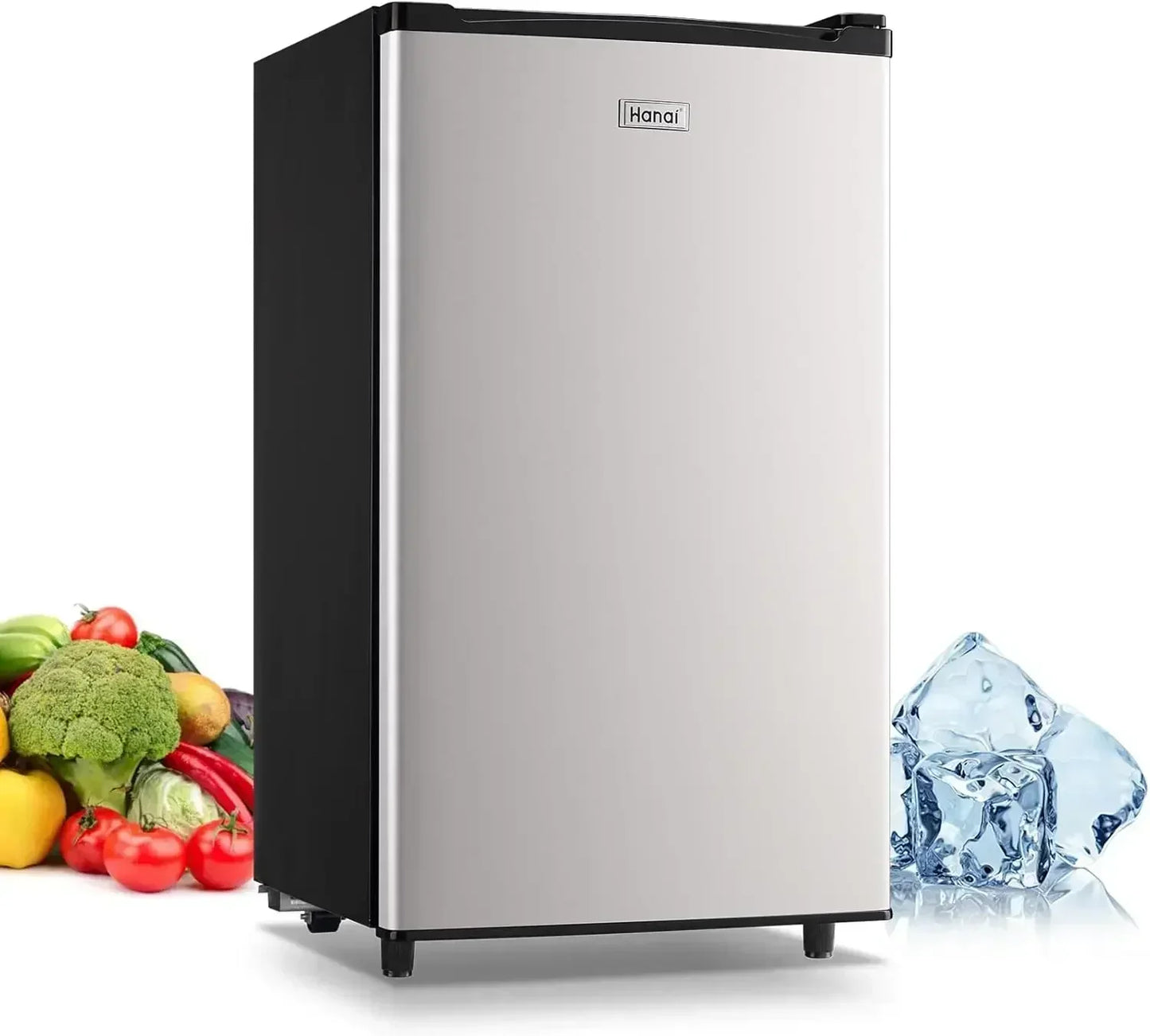 Mini Fridge, Adjustable Thermostat, 3.5 Cu.ft, 2 colors