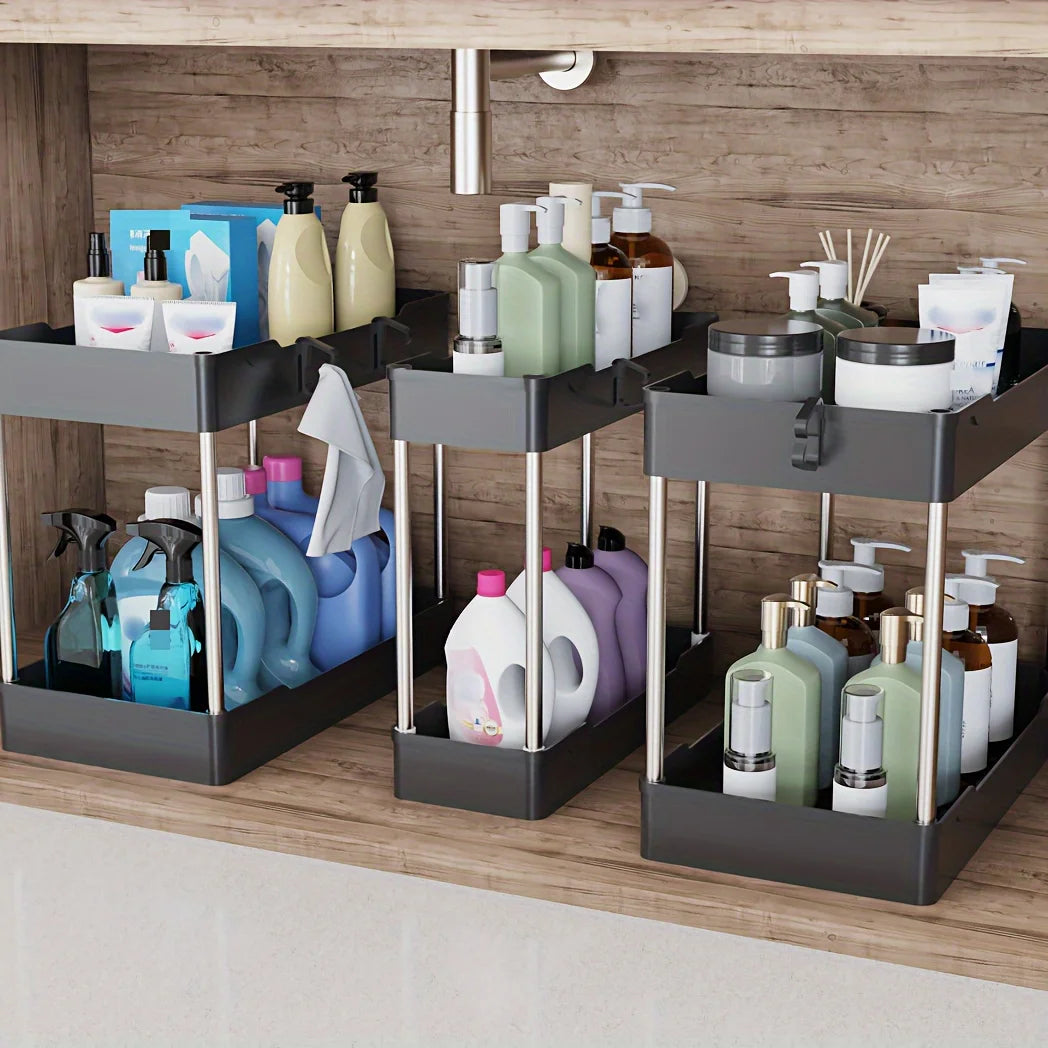 3pcs Under Sink Organizers