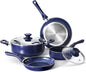 6/7/10 PCS Pots and Pans Set, 3 colors