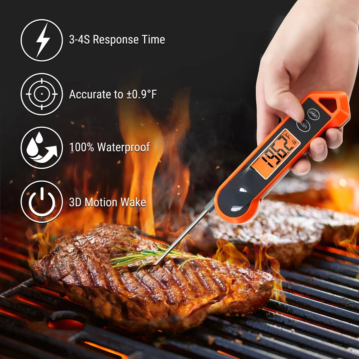 Instant Digital Meat Thermometer