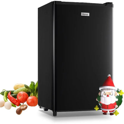 Mini Fridge, Adjustable Thermostat, 3.5 Cu.ft, 2 colors