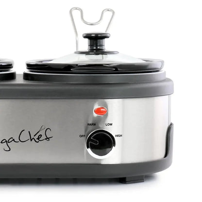 1.5 Quart Dual Crock Pot