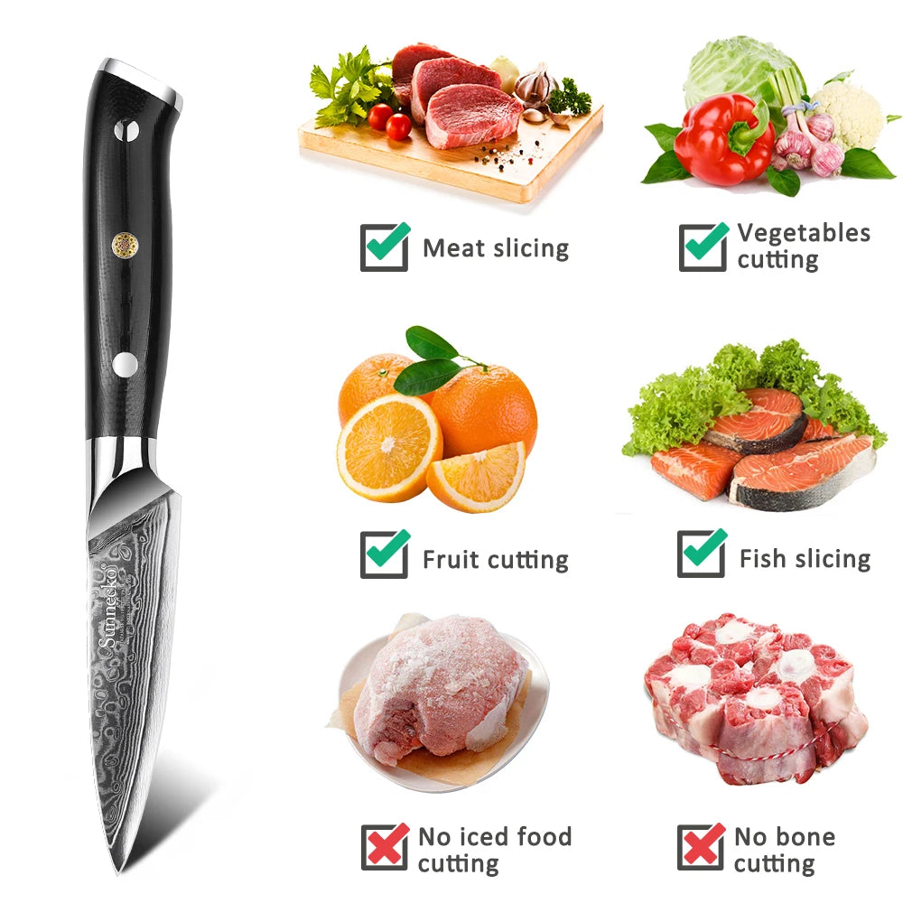 Fruit Paring Knife 3.5" Inch