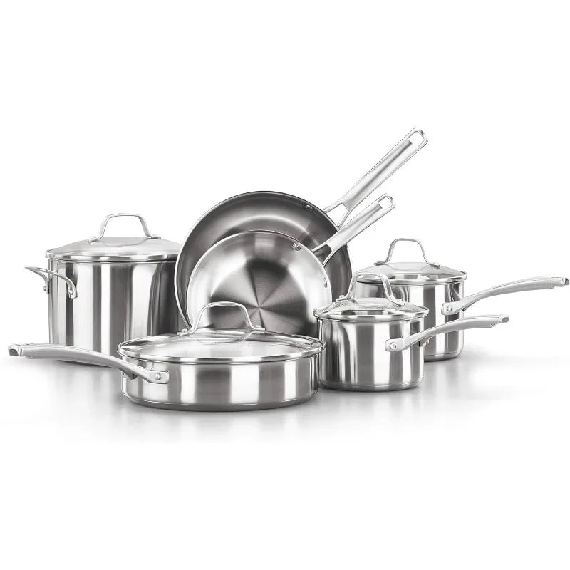 10-piece Pots and Pans Set