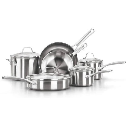 10-piece Pots and Pans Set