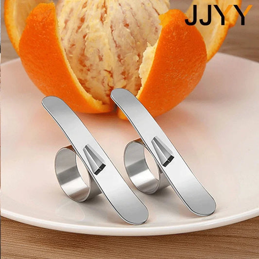 Easy Open Orange Peeler Stainless Steel