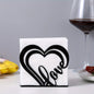 Love Heart Design Napkin Holder