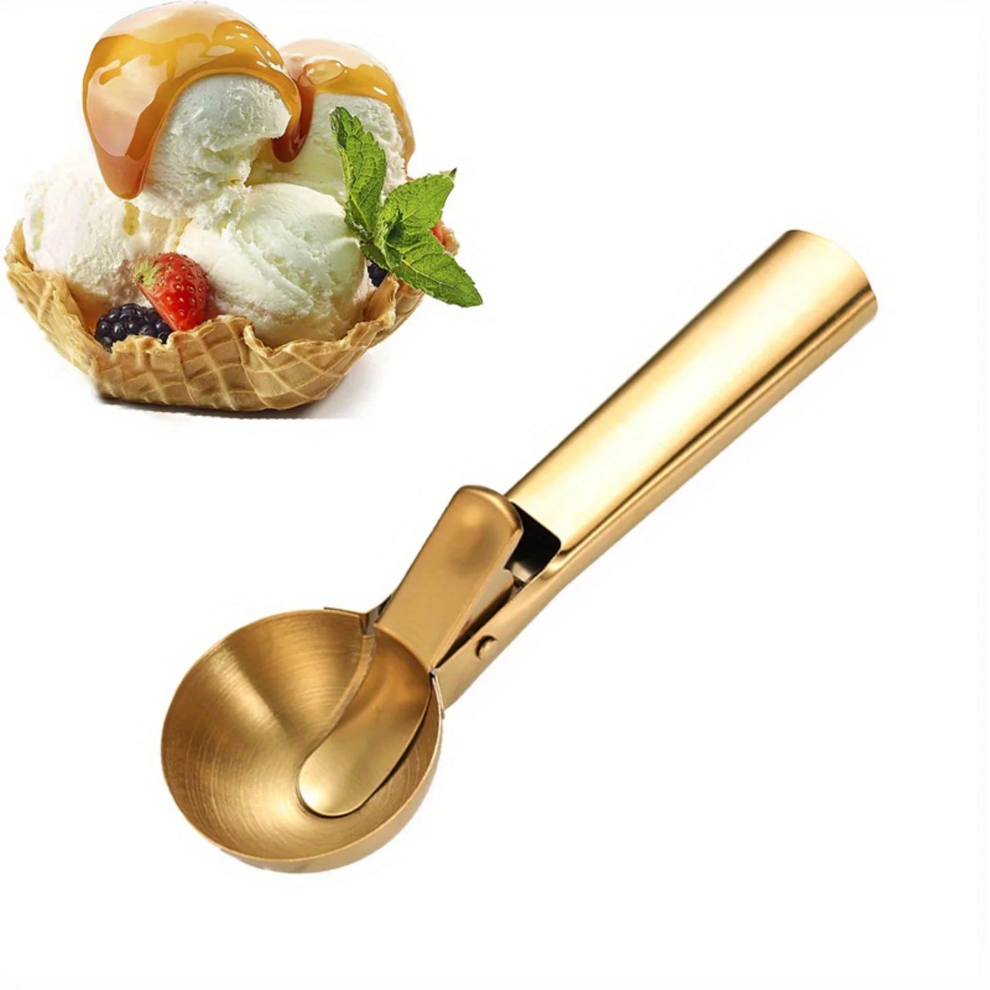 Stainless Steel Ice Cream Scoop