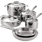 10 piece stainless steel cookware set