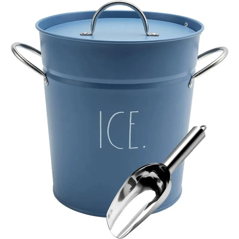 Ice Bucket with Scoop -4 Qt., 5 colors