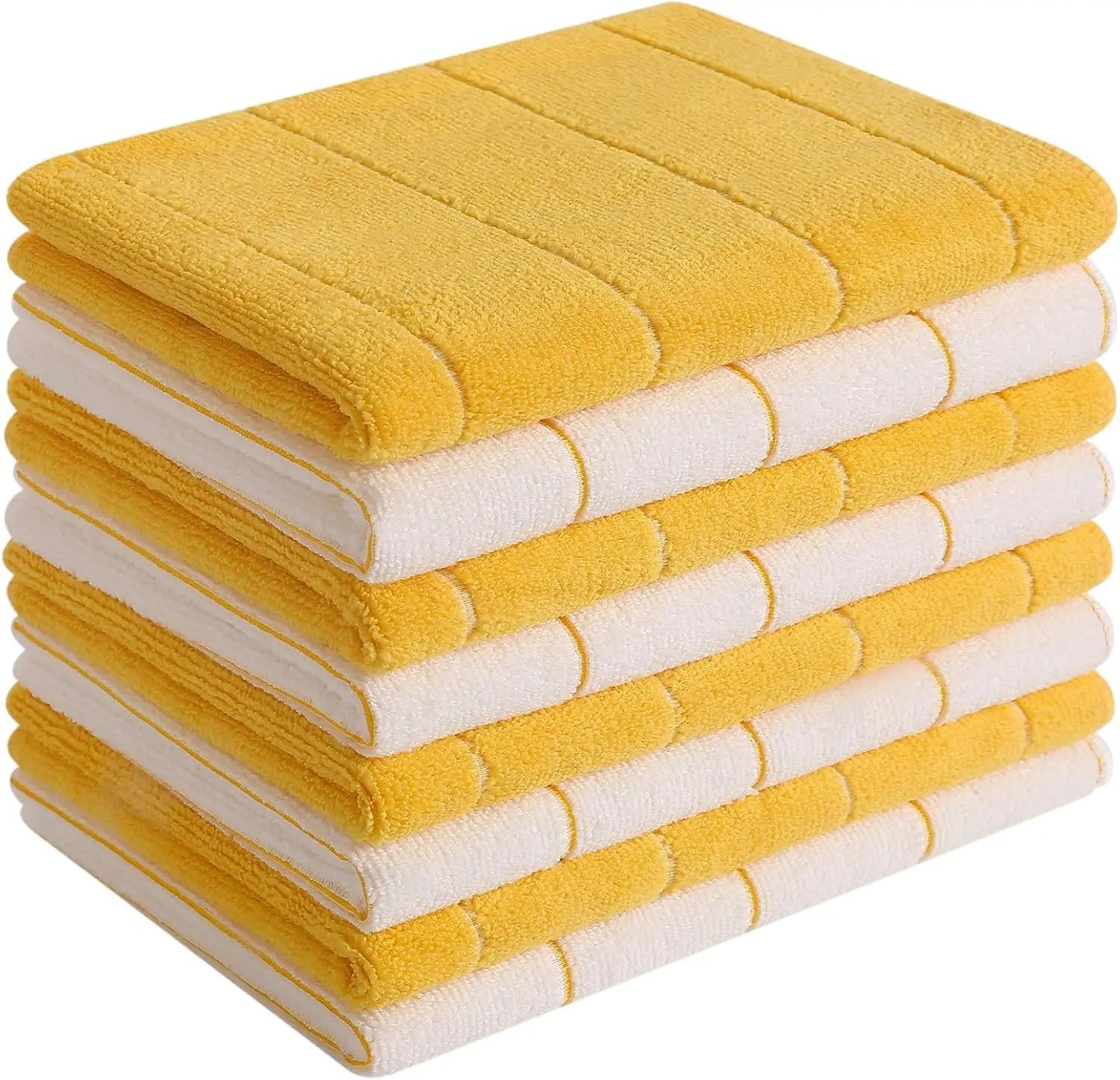 Super fiber kitchen towels, 8 pack, 6 colors