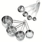 8pcs Stainless Steel Measuring Cups and Spoons