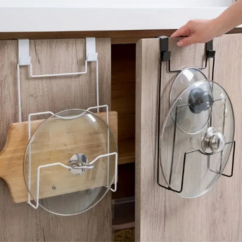 Hanging Pot Lid Rack for Door