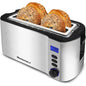 Long Slot 4 Slice Toaster, 2 colors