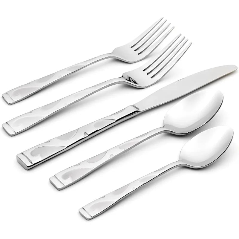 Oneida 45 Piece Amsterdam Flatware, Service for 8