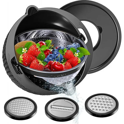 4-1 Colander with Bowl Set