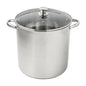 Stock Pot with Glass Lid, 16-Quart