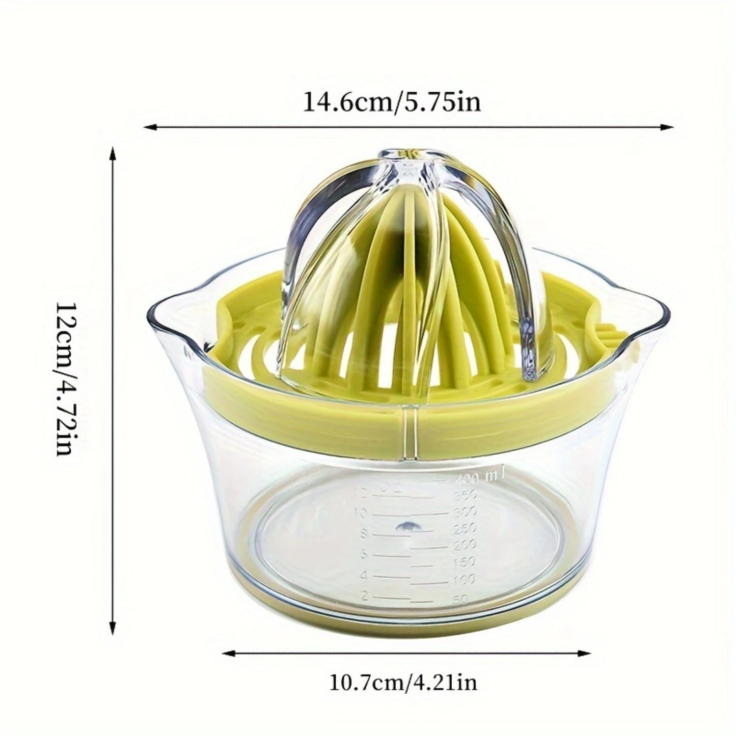 4-Piece Manual Citrus Juicer Set