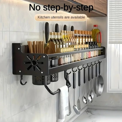 Kitchen Spice Knife Holder Storage Rack