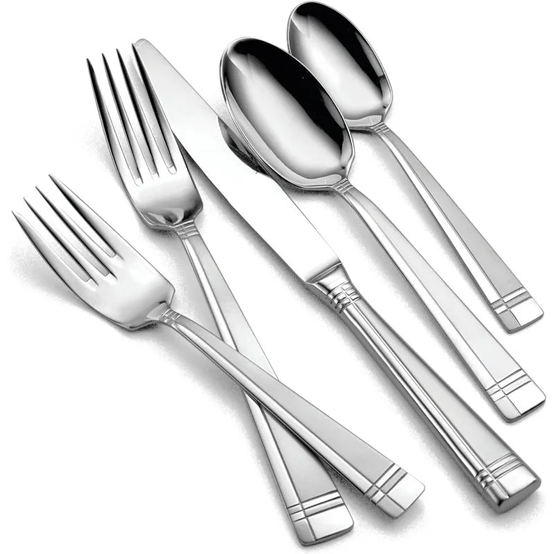 Oneida 45 Piece Amsterdam Flatware, Service for 8