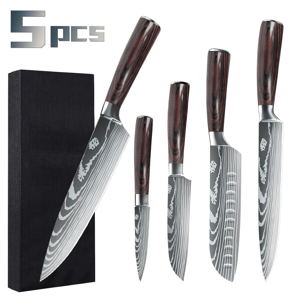 1-10PCS Professional Knives