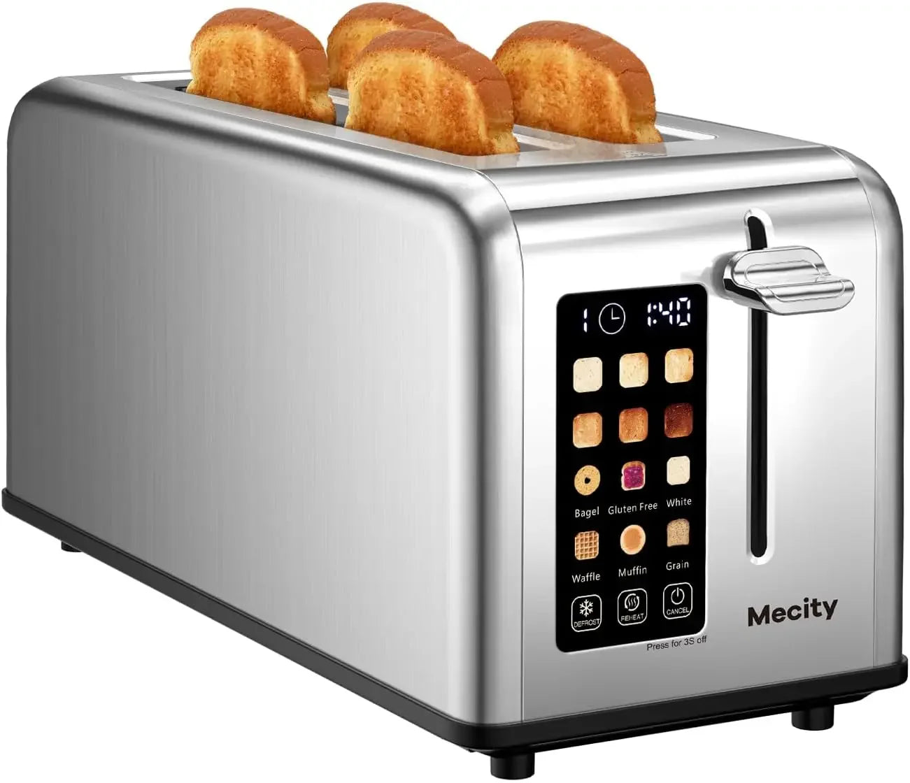 4 Slice Toaster Touch Screen